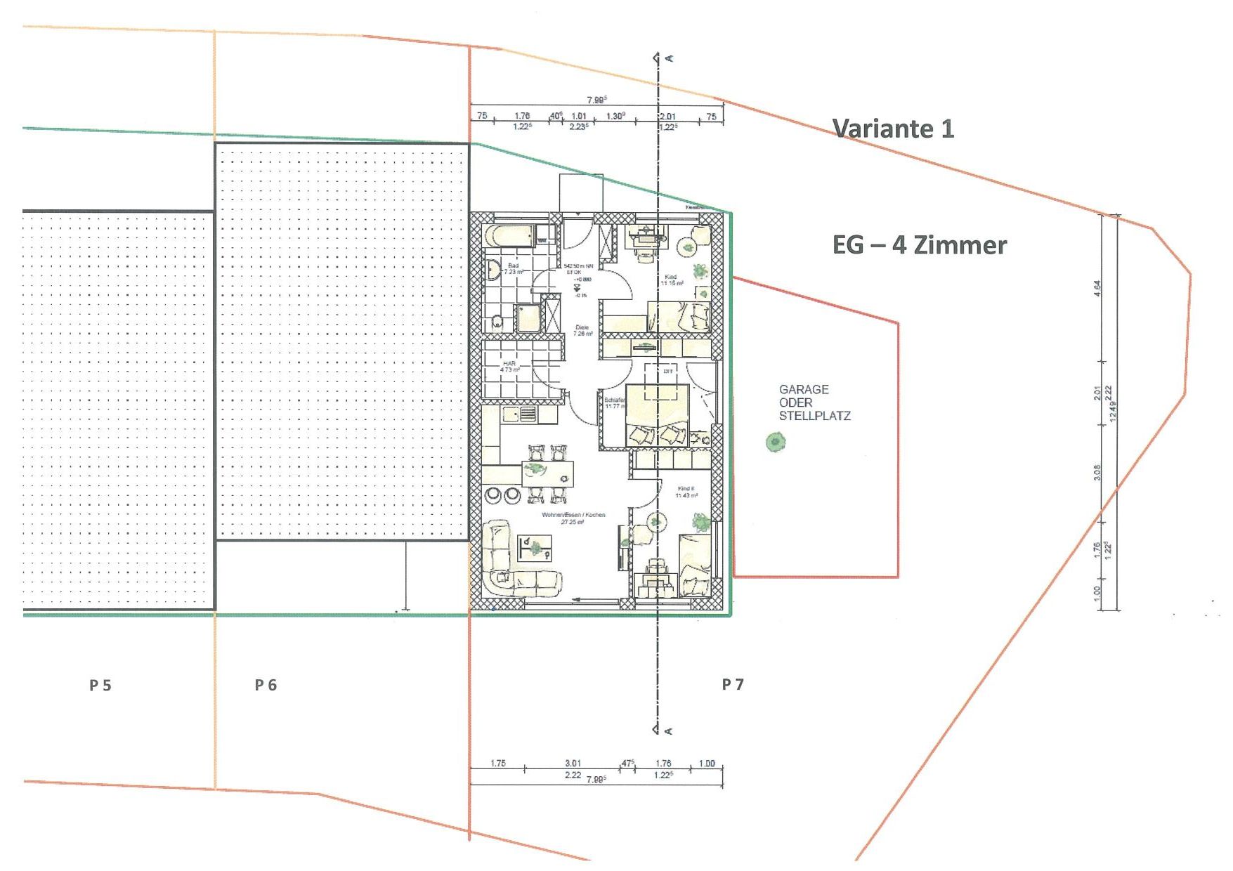 Variante 1 EG 4-Zimmer