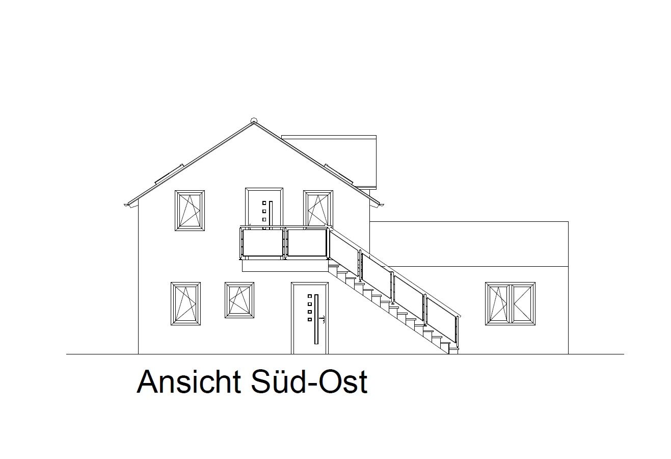 Ansicht Süd Ost